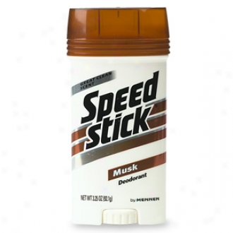 Speed Stick By Mennen Deodorant Solid, Musk