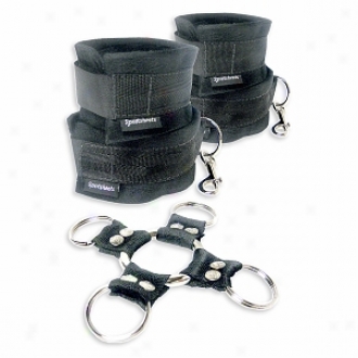 Sportsheets Restraint Play:  5-piece Hog Tie & Cuff Set