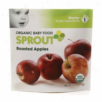 Sprout Organic Baby Food:  1 Starter: Single Ingredients, Roasted Apples