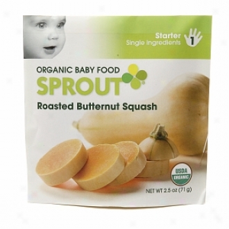 Sprout Organic Baby Feed:  1 Starter: Single Ingredients, Roasted Butternut Squash