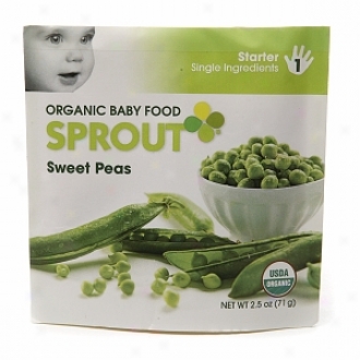 Sprout Organic Baby Food:  1 Starter: Single Ingredients, Sweet Peas