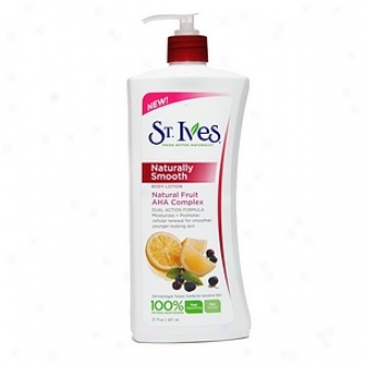 St. Ives Body Lotion, Naturally Calm Natual Fruit Aha Complex