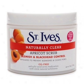 St. Ives Natirally Clea Apricot Sc5ub Blemish & Blackhead Control