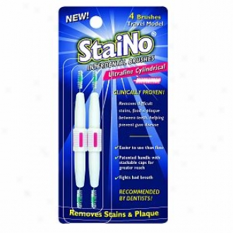 Staino Interdental Brushes, Ultrafine Cylindrical Travel Model