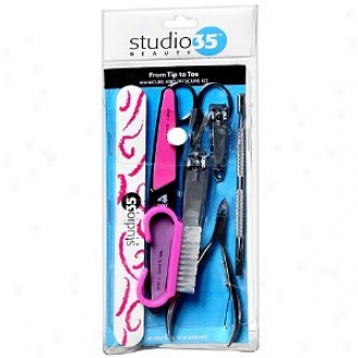 Studio 35 Beauty From Tip To Toe Manicure And Pedicure Kit