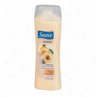 Suave Naturals Apricot Exfoliating Body Wash, Apricot + Ccoonut Extracts
