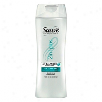 Suave Performance Series 2 In 1 More Shampoo & Conditioner,  For All Hair Types