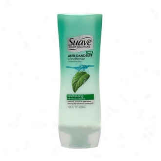 Suave Scalp Solutions, Anti-dandruff Conditioner, Mint & Eucalyptus
