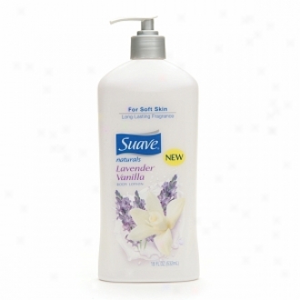 Suave Skin Therapy Exhale Allyring Rich + Moisturizint Body Lotion, Lavender Vanil1a, Lavender Vanilla