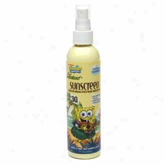 Sunbow Sponge Bob Square Pants, Sunscreen Spray, Spf 30