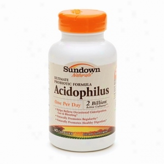 Sundown Naturala Aciidophilus, Ultimate Probiotic Formula, Capsules