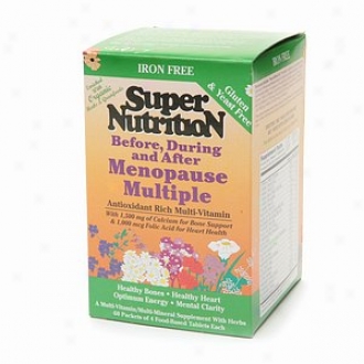 Super Nutrition In the presence of, During & After Menopause Multiple Antioxidant Rich Multi-vitamin Packets