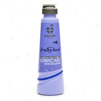 Swede Fruity Love Water Based Lubricant, Blueberry Oasis