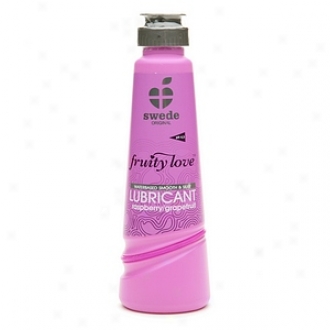 Swede Fruity Love Water Based Lubricanf, Raspberry Grapefruit