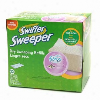 Swiffer Seeeper Dry Sweeping Cloths With Febreze, Febreze, Lavender & Vanilla Comfort