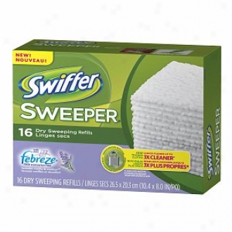 Swiffer Sweeper Dry Sweeping Cloths With Febreze, Lavender Vanilla & Comfort