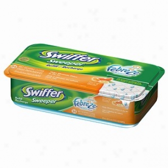 Swiffer Sweeper Wet Mopping Cloths With Febreze, Citrus & Light