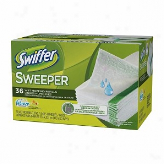 Swiffer Sweeper Wet Mopping Cloths With Febreze, Sweet Citrus & Zest
