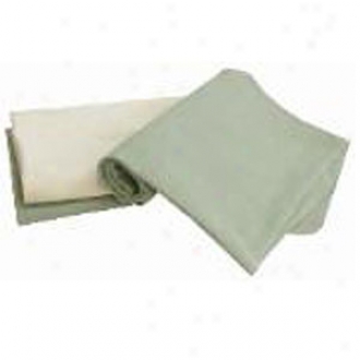 Tadpoles Organic Flannel Receiving Blankets Set/3, Sage