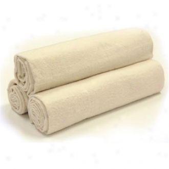 Tadpoles Receiving Blankets, Organized Natural Cotton, Natural 3ea