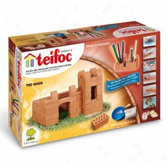 Teifc Castle Brick Construction Set - 81 Pc. Ag3s 6+
