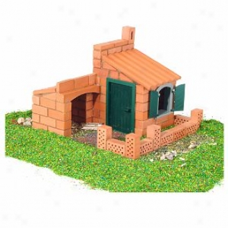 Teifoc House / Water Mill Brick Construction Set - 250 Pc. Ages 6+