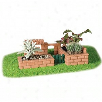 Teifoc Small Garden Brick Construction Set - 148 Pc. Ages 6+