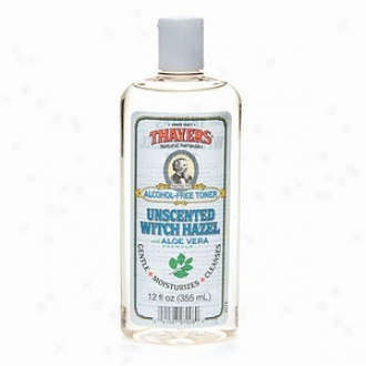 Thayers Alcohol-free Unscented Witch Hazel With Organic Aloe Vera Formula Toner