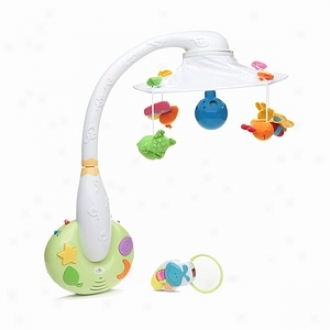 The First Years Dreams-in-sight Projection Mobile With Remote Control, Ages 0-12  Months