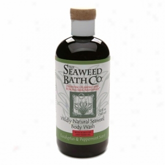 The Seaweed Bath Co. Wildly Natural Seaweed Body Wash With Kukui & Neem Oil, Eucalyptus & Peppermint