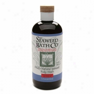 The Seaweed Bath Co. Wildly Natural Seaseed Body Wash With Kukui & Neem Oil, Unscented