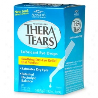 Theratears Lubricant Eyye Drops, Single-use Containers