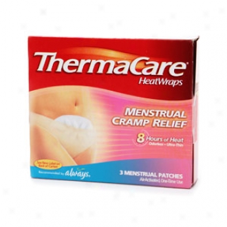 Thermacare Air-activated Heatwraps, Menstrual Cramp Relief