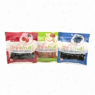 Thinkfruit On-the-go Dried Fruit Snack, 18 Packs, Cherry, Blueberry & Cinnamon Apple