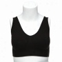 Ahh Bra The Original Functional Fashion Bra, Black/ Large