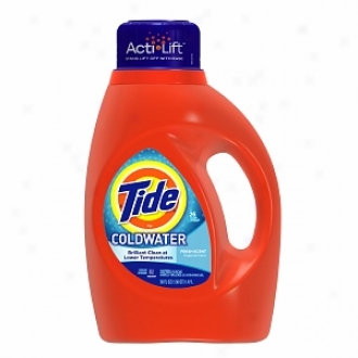 Tide Liquid Detergent For Coldwater, 26 Loads, Fresh Scent