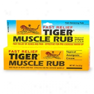 Tiger Balm Muscle Rub - Topical Anzlgesic Choice part