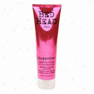 Tigi Bed Head Superstar Sulfate-free Shampoo For Thick Massive Hair