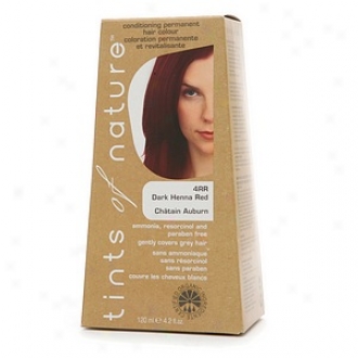 Tints Of Nature Conditioning Permanent Hair Color, Darkness Henna Red 4rr