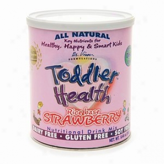 Toddler Health Rice Based Balanced Nutritional Drink Mix, Strawberry