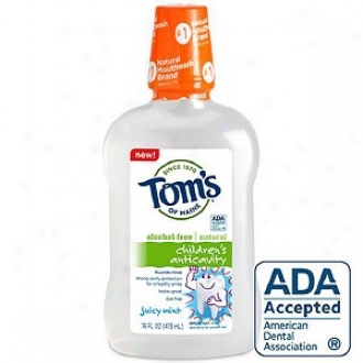 Tom's Of Maine Children's Anticavity Flouride Rinse, Juicy Mint