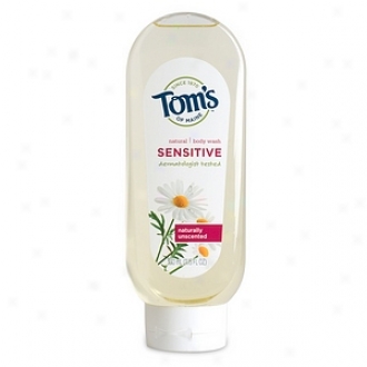 Tom's Of Maine Natural Body Wash, Sensitive / Naturally Unscented