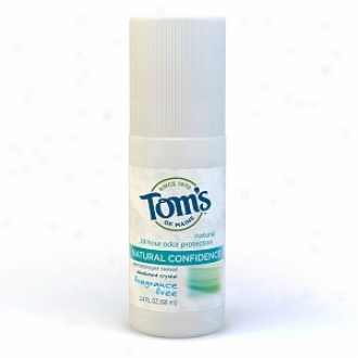 Tom's Of Maine Natural Confidence, Deodorant Crystal, Fragrance Free