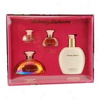 Tommy Bahama Set-eau De Parfum Spray,body Lotion, Eau De Parfum Spray,eau De Parfum