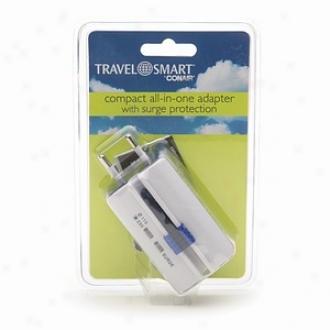 Travel Smart By Conair Compact All-in-one Adapter With Surge Protection