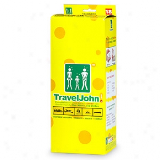 Traveljohn Disposable Personal Urinal Bag For Men, Women & Children