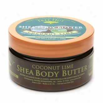 Tree Hut Coconut Lime Shea Body Butter With Coconut Lime Extracts