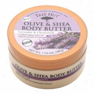 Tree Hut Olive & Shea Body Butter, Lavender & Chamomile