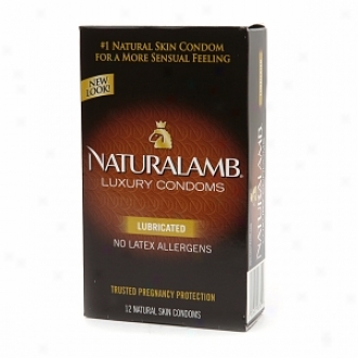 Trojan Naturalamb Lubricated Condoms, Natural Skin