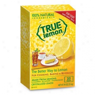 True Lemon For Your Water , Unsweetened Drink Mix, Packets